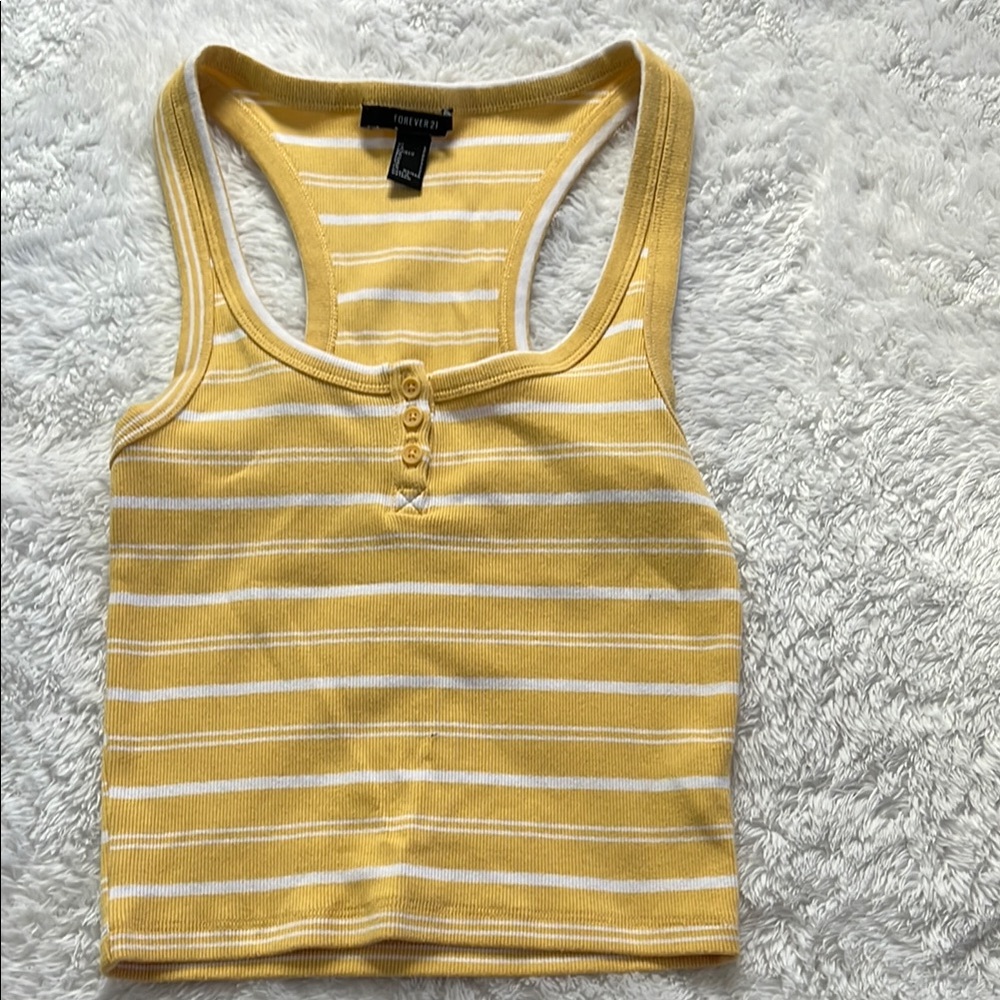 Forever 21 racer back tank top